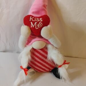 Kiss Me Valentine Plush Knome